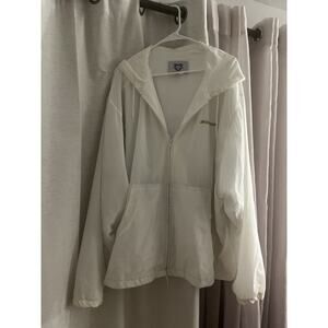 Vintage Boeing White 90’s Windbreaker Jacket - Men’s 2XL